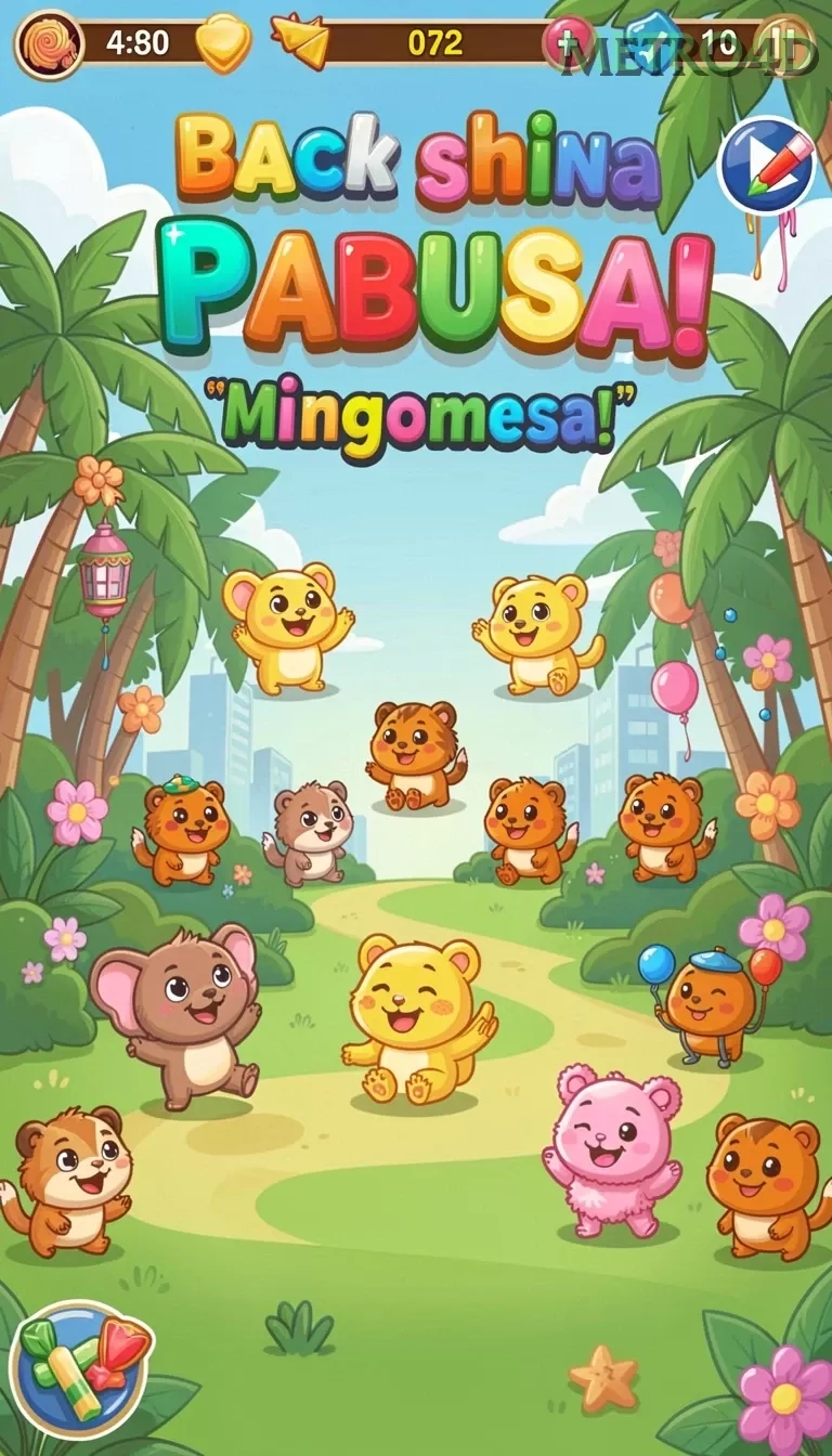 Cuplikan layar KAKRP — menu navigasi
