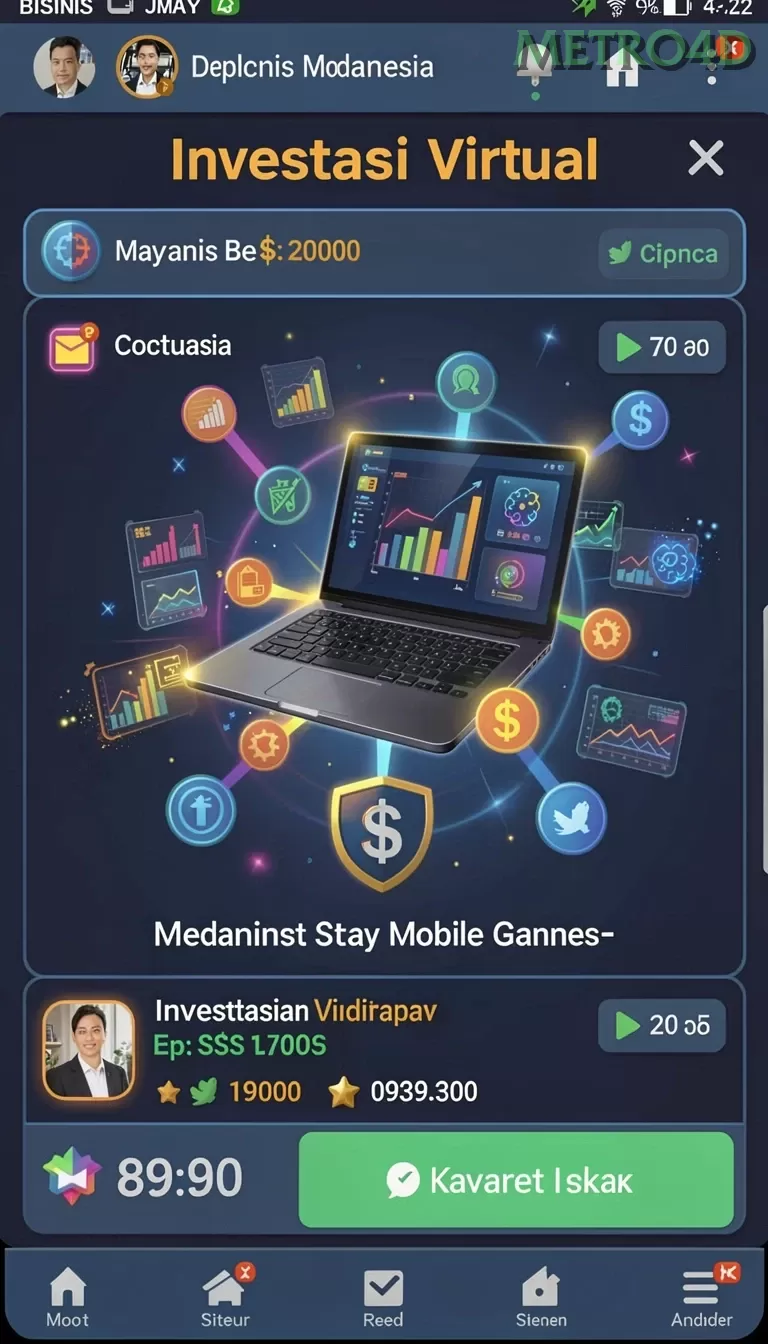 Cuplikan layar WAJAN4D — aktivitas