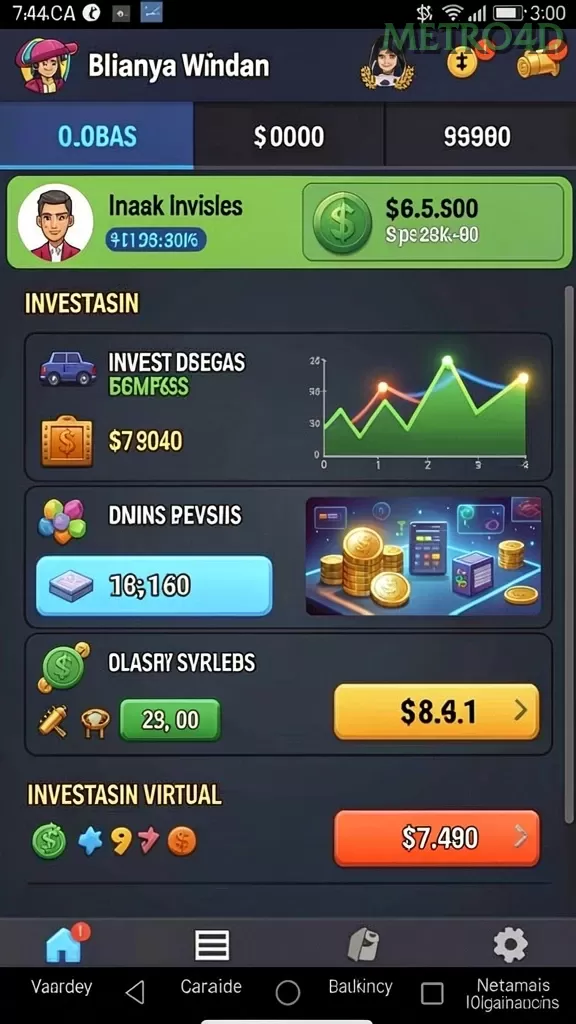 Cuplikan layar PAUS4D — aktivitas